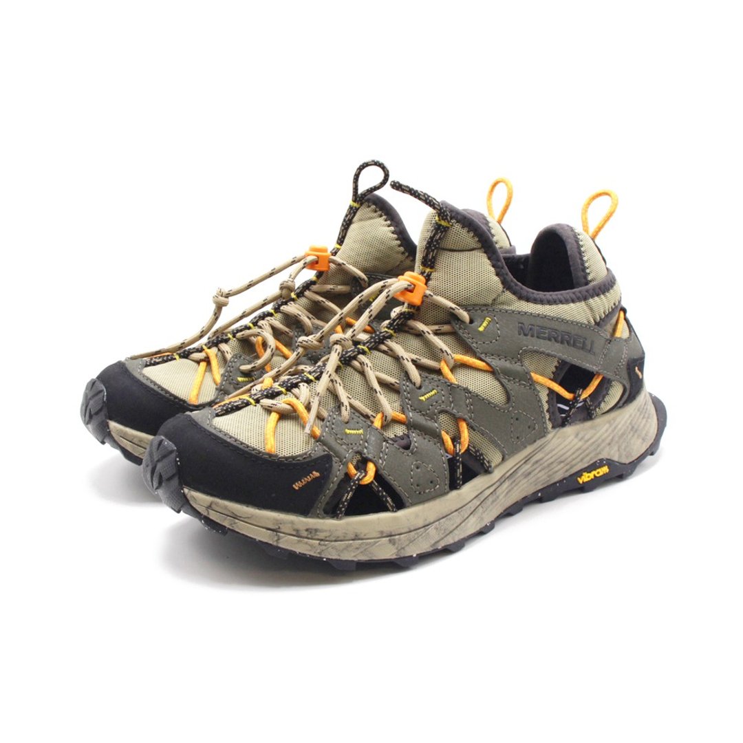 MERRELL(男)MOAB FLIGHT SIEVE水陆两用郊山鞋 男鞋-棕绿色 - 男款运动鞋/球鞋 - 橡胶 