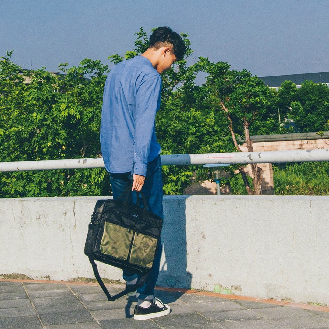 商务笔电包 Promotion Briefcase 商务公文包 - 公文包/医生包 - 防水材质 绿色