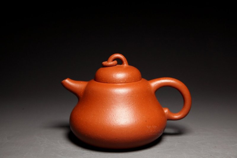【曼生葫芦】炎黄大地艺术 胖老板 龙山堂 传统手工 小煤窑老朱 - 茶具/茶杯 - 陶 红色