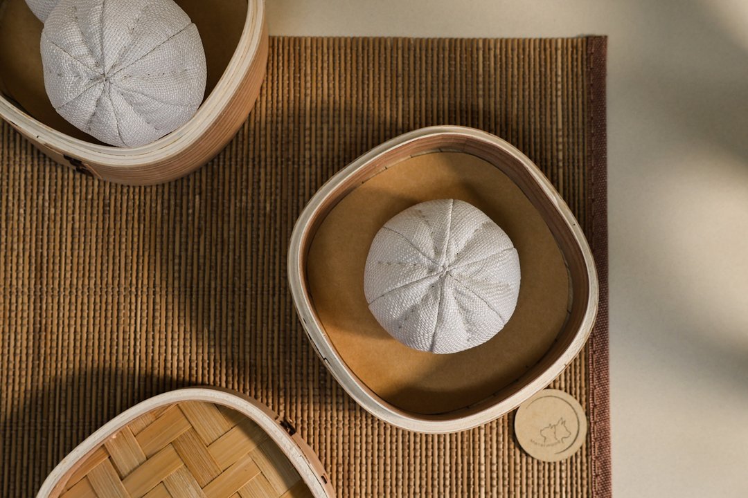 肉包 Meat buns 纯手作 吊饰 家饰品 猫咪儿童玩具 中式料理 - 玩具 - 其他材质 多色