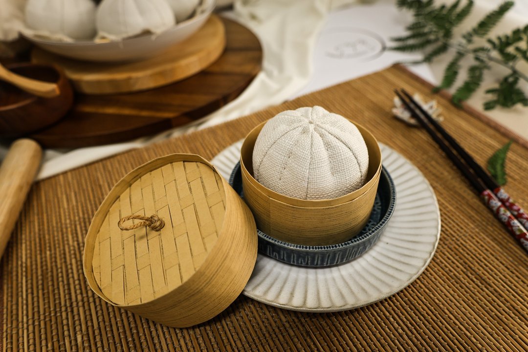 小肉包 Meat buns 纯手作 吊饰 家饰品 猫咪儿童玩具 中式料理 - 玩具 - 其他材质 多色