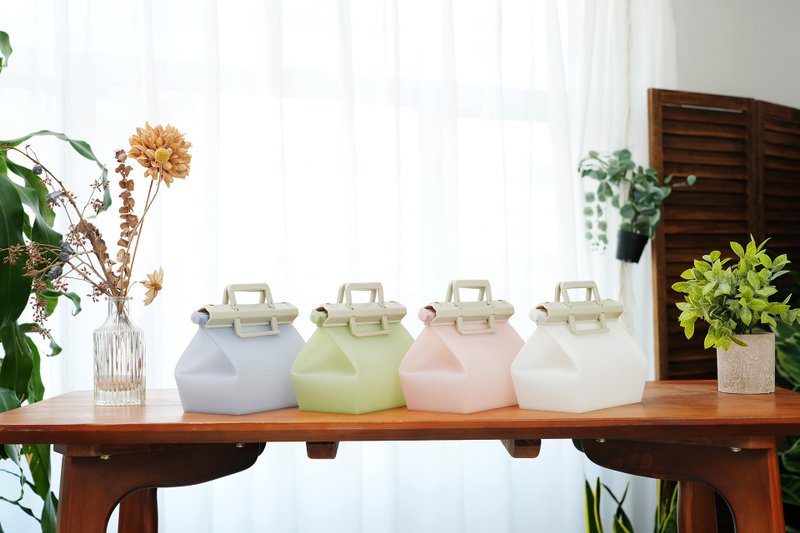 环保食物袋 1000ml - 便当盒/饭盒 - 塑料 