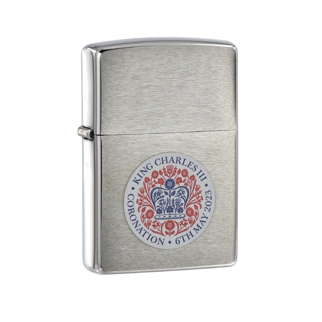 【ZIPPO官方旗舰店】查尔斯三世加冕纪念日防风打火机 CI418761 - 其他 - 铜/黄铜 银色