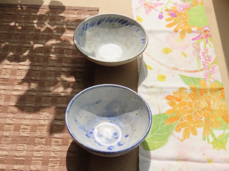 白色陶碗 - 碗 - 陶 白色