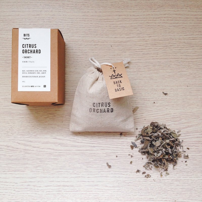 植物香包 - 柑橘园(柑橘&鼠尾草) Citrus Orchard - 香薰/精油/线香 - 植物．花 
