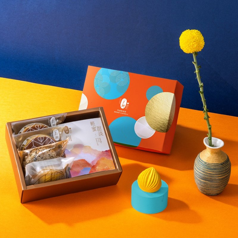 预购3盒包邮【一之乡】丰富中秋礼盒(下单注明到货日) - 蛋糕/甜点 - 新鲜食材 橘色