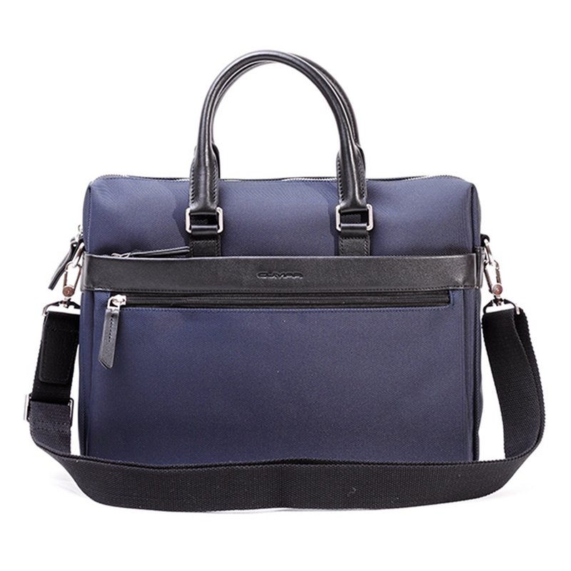 CUMAR 真皮/笔电包 DUAL 横立 公文包 - 公文包/医生包 - 真皮 蓝色