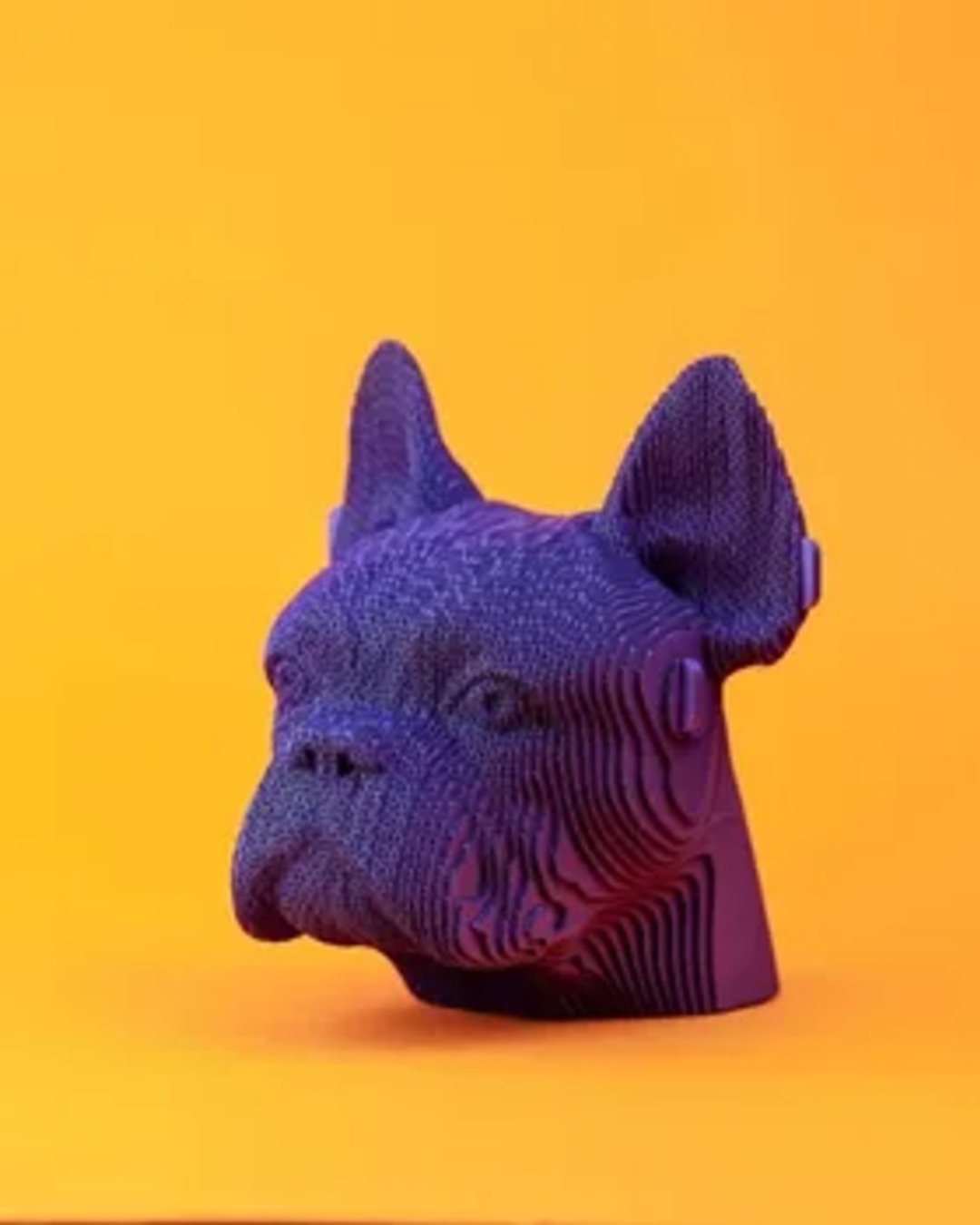 Cartonic - BULLDOG 斗牛犬 3D立体拼图 - 拼图 - 其他材质 