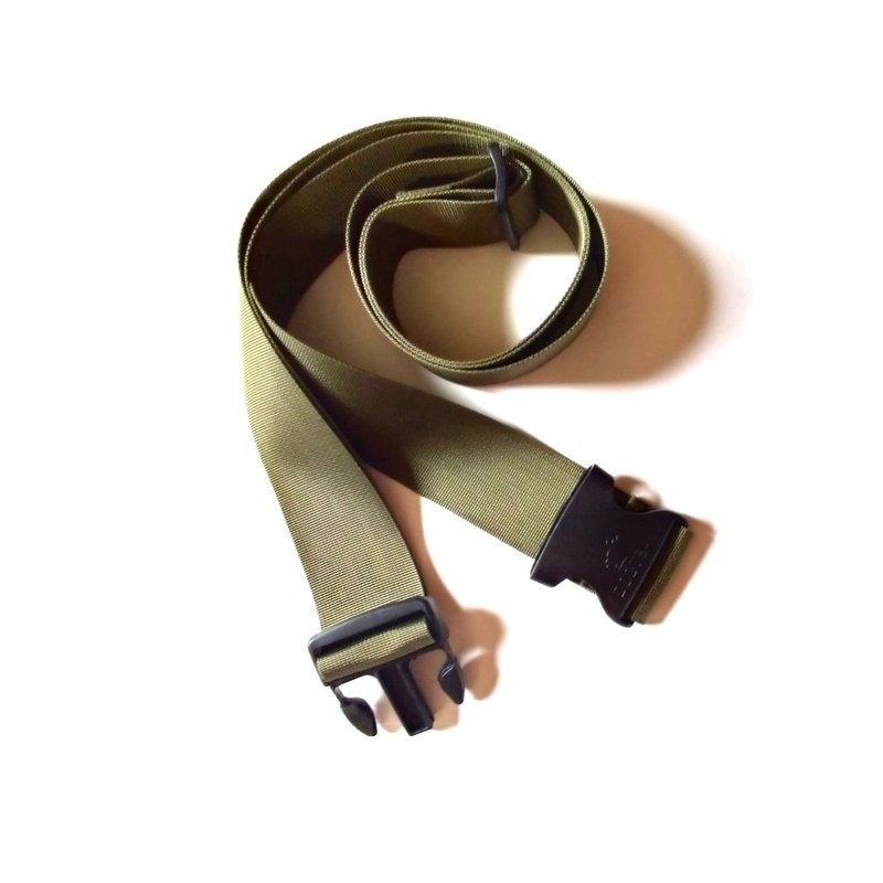 Dogyball都会鞋品圣诞节交换礼物 旅游实用小物行李箱束带 橄榄绿 - 行李箱/行李箱保护套 - 尼龙 绿色