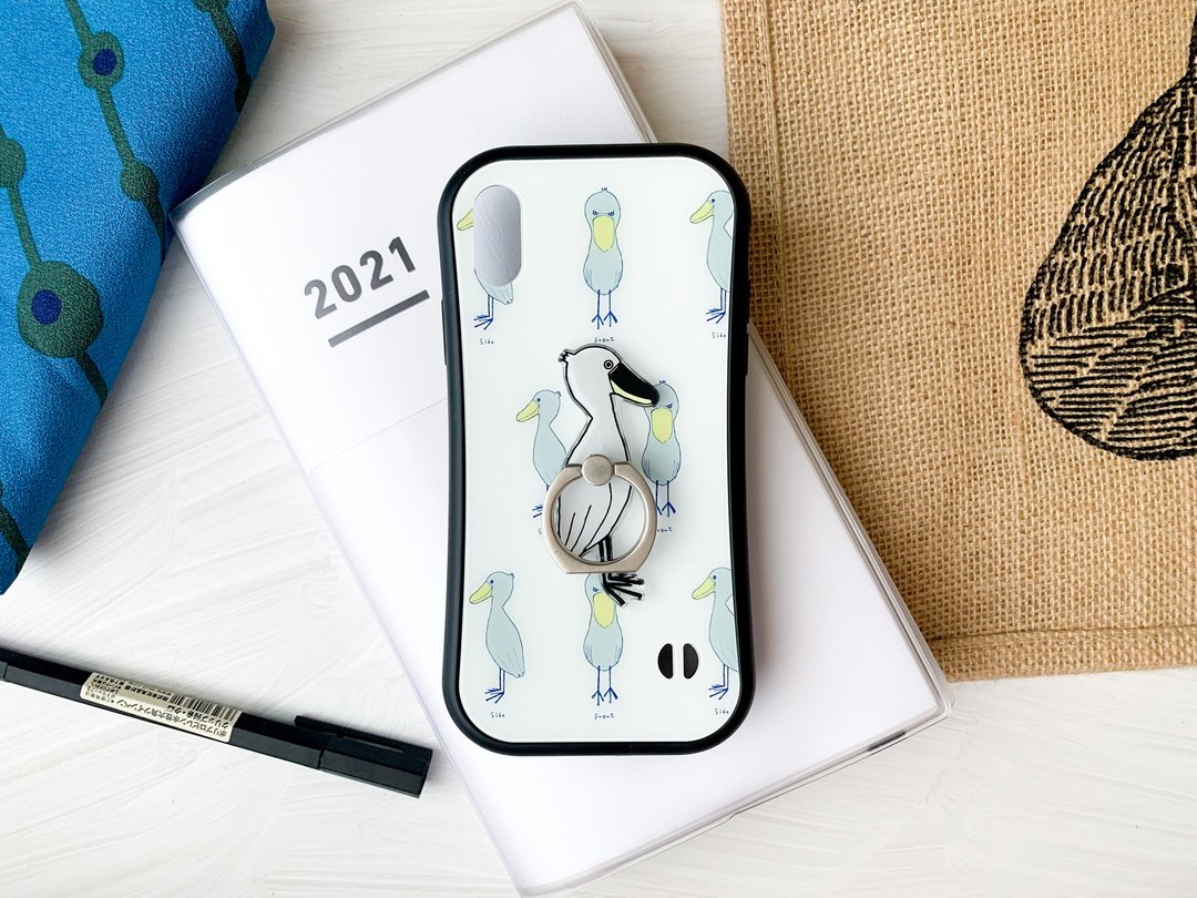 Shoebill Grip Case for iPhone - 手机壳/手机套 - 玻璃 白色