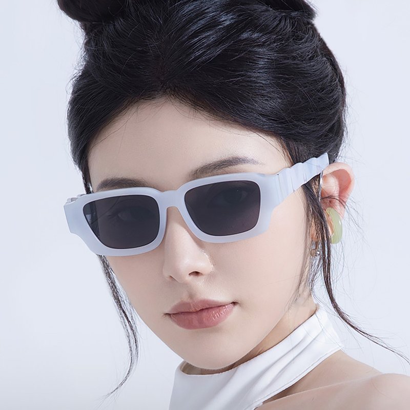 【免运】薇尚2024新款法式潮流小框显脸小墨镜男女窄框防紫外线 - 眼镜/眼镜框 - 其他材质 