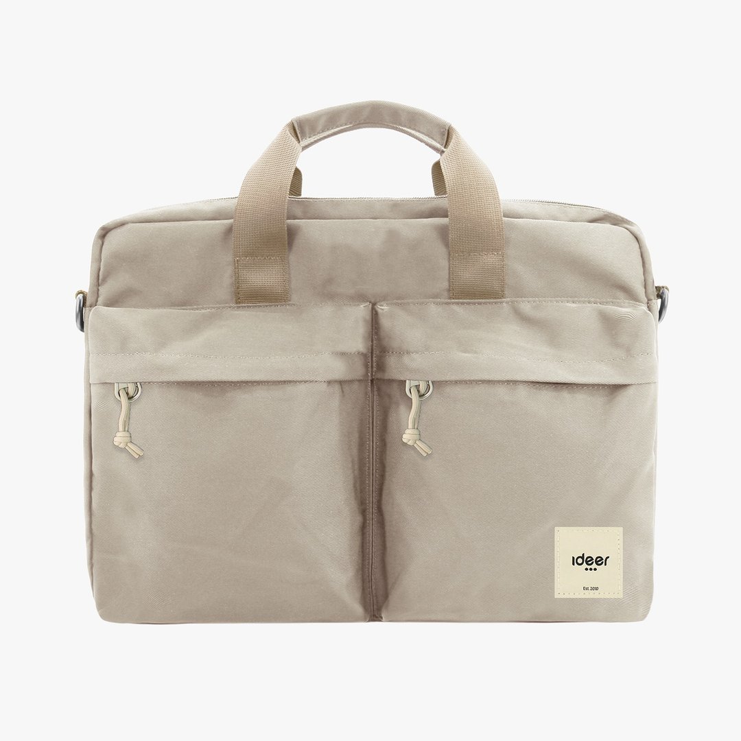 防泼水尼龙超轻笔电包11-15.6寸笔记型电脑 公文包 书包 macbook - 电脑包 - 其他材质 白色