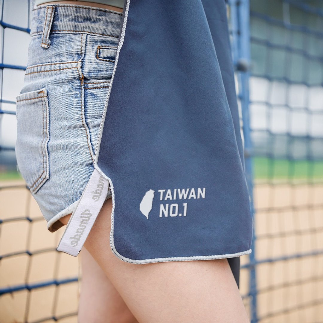 【欢庆Team Taiwan夺冠】万用快干巾/海滩巾/毛巾-Taiwan No.1 - 毛巾浴巾 - 聚酯纤维 多色
