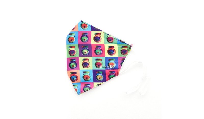 Johan Ku Mask - 015_Andy's Sainsbury_01- 蚕丝内里布口罩/口罩套 - 口罩 - 丝．绢 