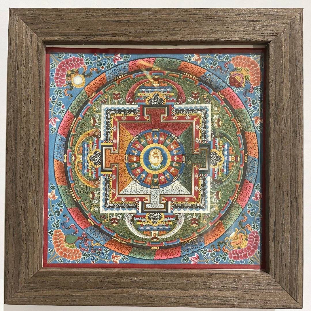藏佛21度母庄严坛城曼陀罗印刷画作 连画框 身心灵能量 - 海报/装饰画/版画 - 纸 多色