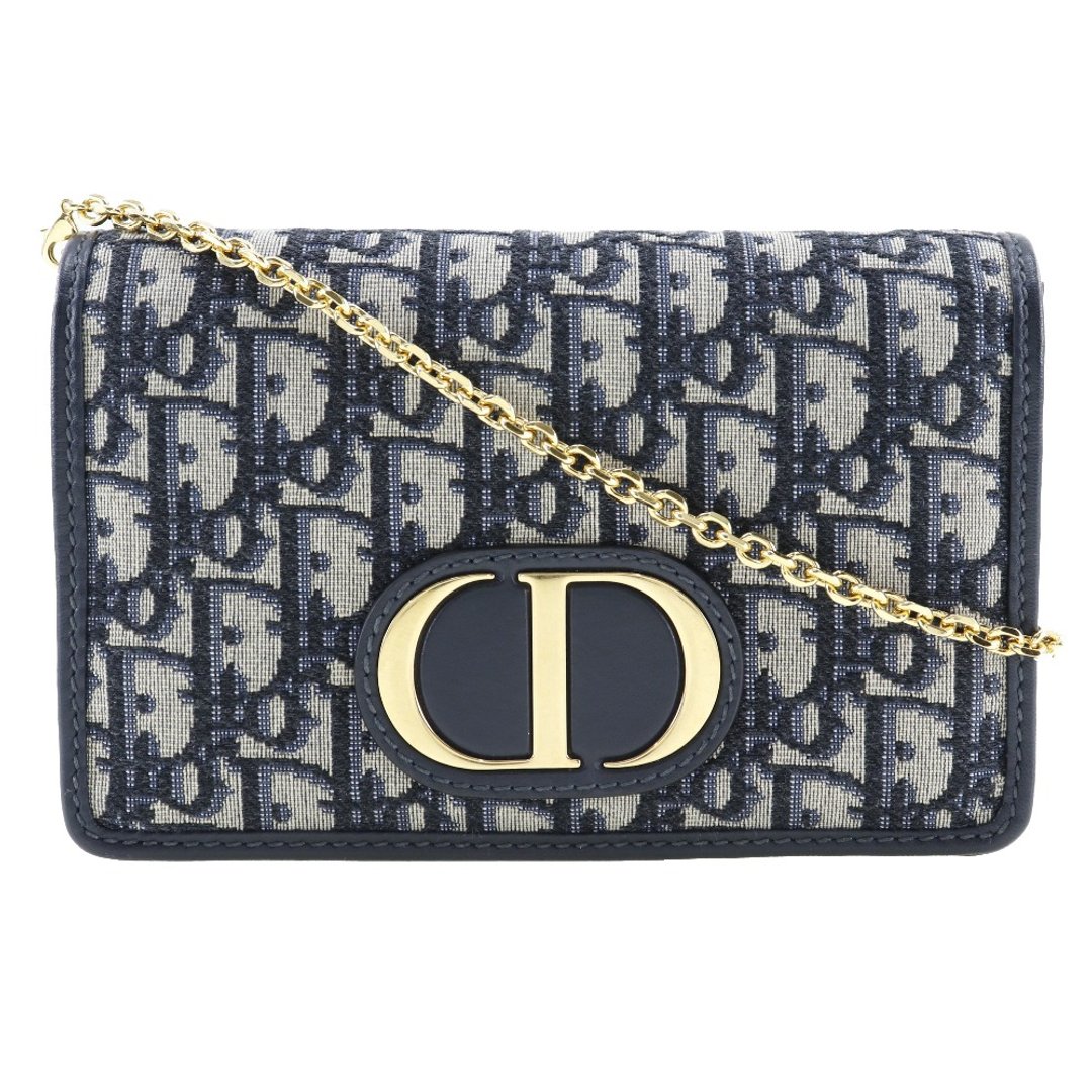 【日本直送】Christian Dior 2WAY વાist 包 肩背包 Trotter Oblique 深蓝色 女仕【二手】 - 侧背包/斜挎包 - 棉 蓝色