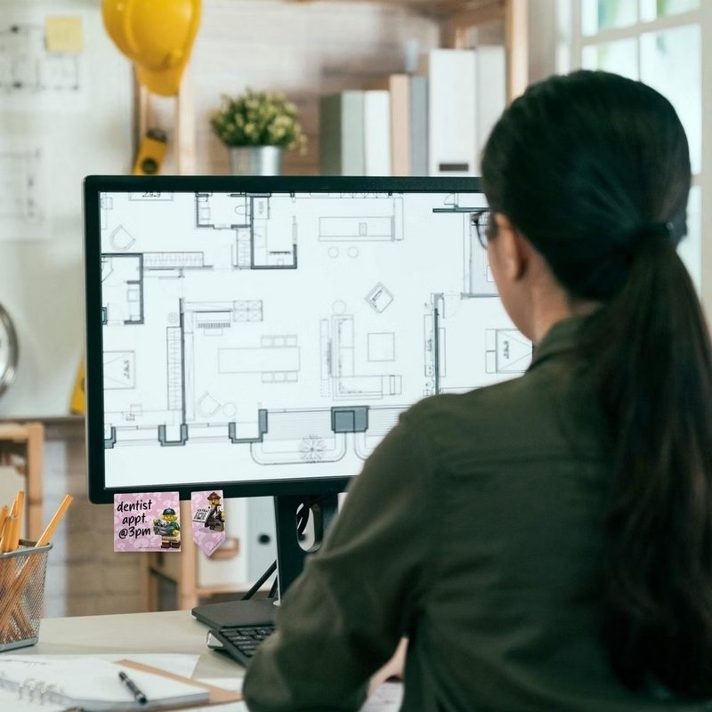 LEGO 乐高人物系列便利贴 - 便条纸/标签贴 - 其他材质 