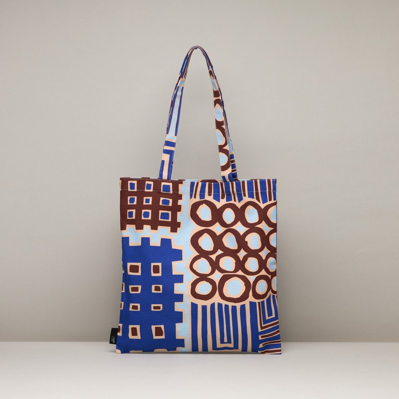 减简托特包 / 都更咖啡 - 手提包/手提袋 - 棉．麻 黑色