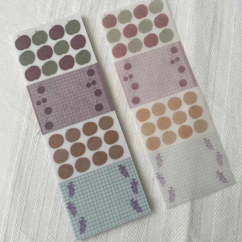 描图纸 memo 水果 - 其他 - 纸 透明