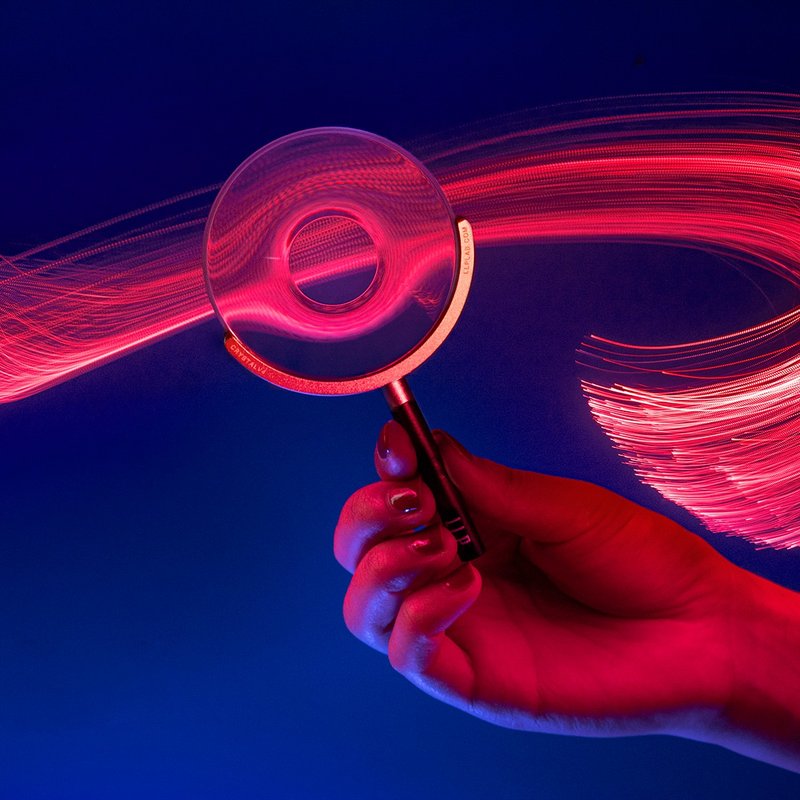 LLP手机摄影前景虚化道具黑洞旋涡万花筒玻璃棱镜单反配件特效滤 - 数码小物 - 玻璃 透明