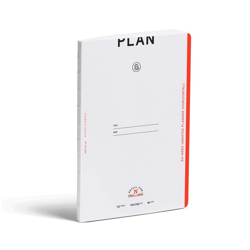 N册－自填式周计划 (112页) - 笔记本/手帐 - 纸 