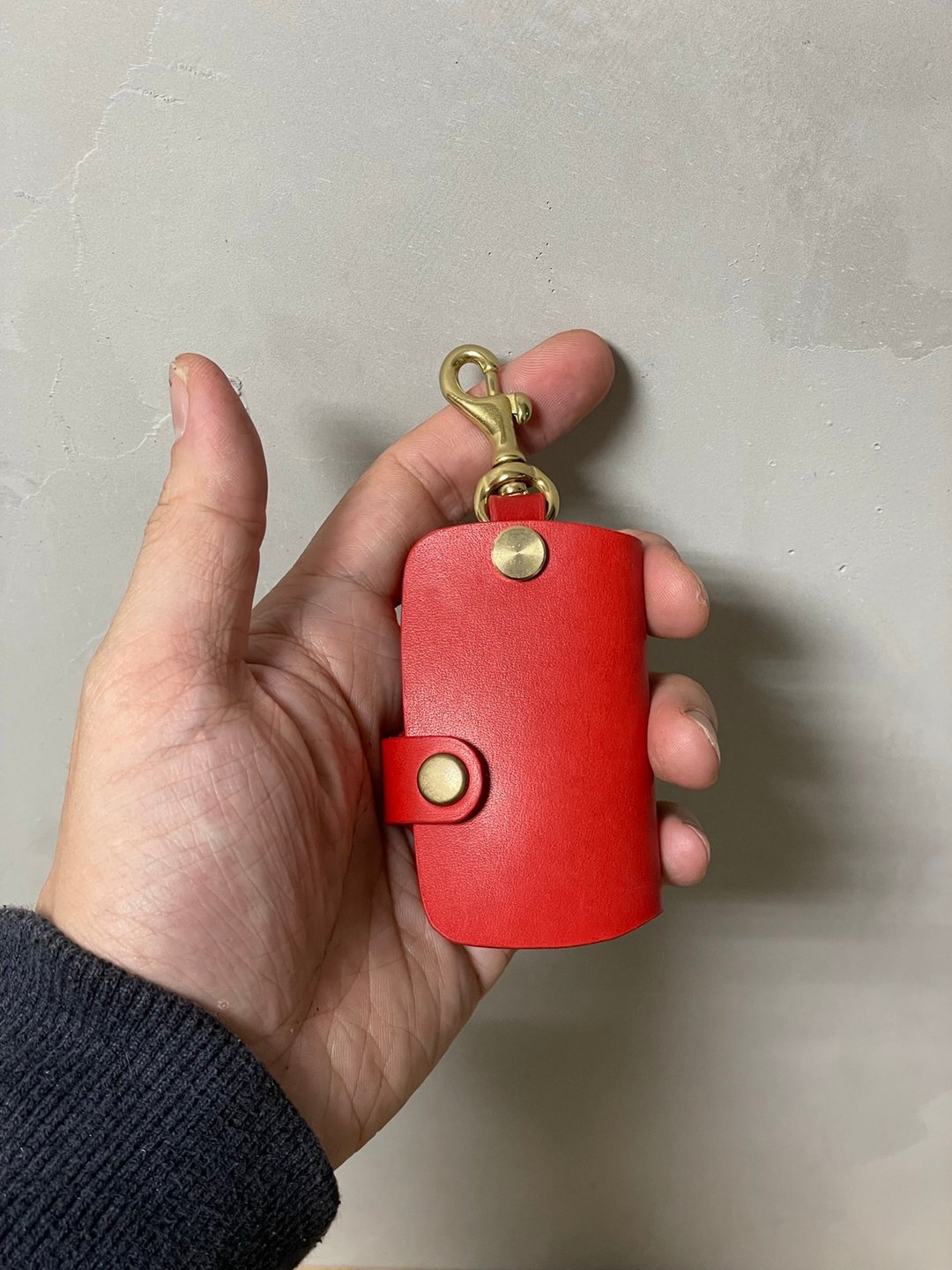 汽车遥控器/钥匙专用皮套 D 款-VW/Skoda/Toyota/Lexus/Honda 适用 - 钥匙链/钥匙包 - 真皮 多色