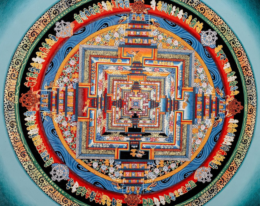 唐卡画卡拉查克拉曼陀罗  是送给至爱的美丽礼物 - 摆饰 - 其他材质 多色