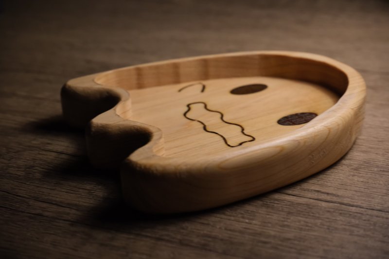 MOUSHENG-小鬼魂托盘 - 收纳用品 - 木头 