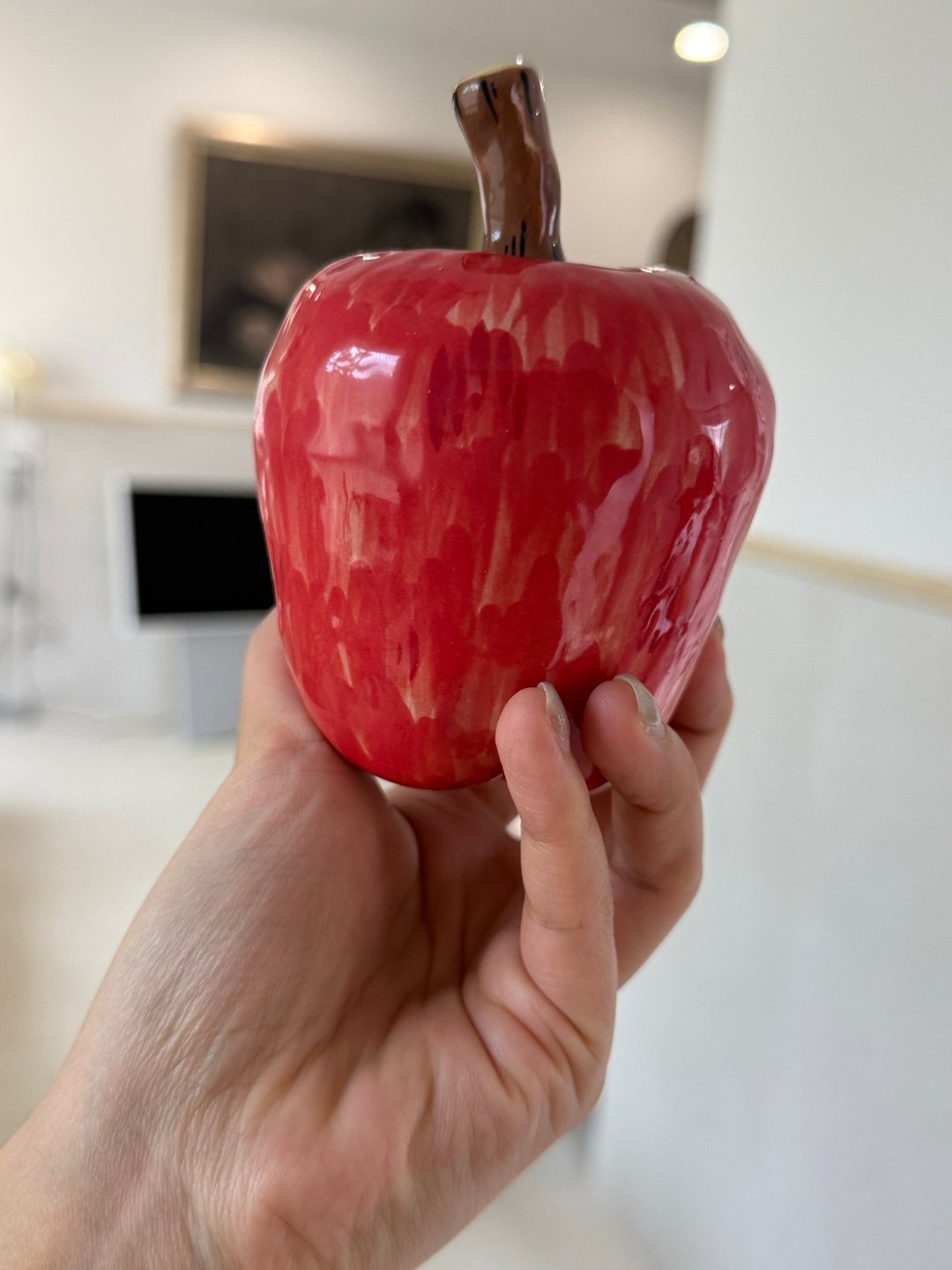 Apple vase - 花瓶/陶器 - 陶 