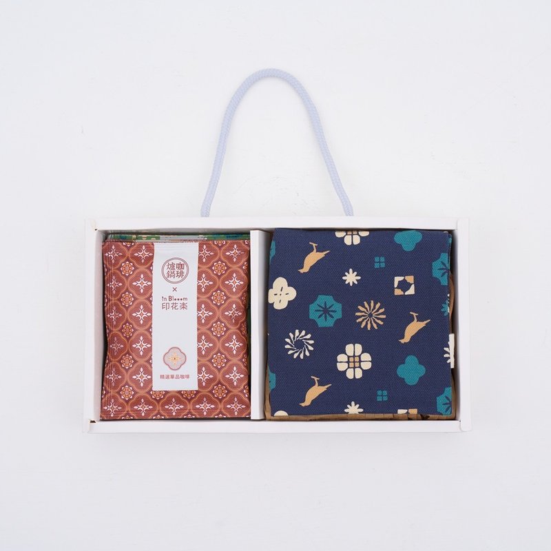 印花乐x炉锅咖啡【家香记忆】联名礼盒印花+1 - 咖啡 - 棉．麻 多色