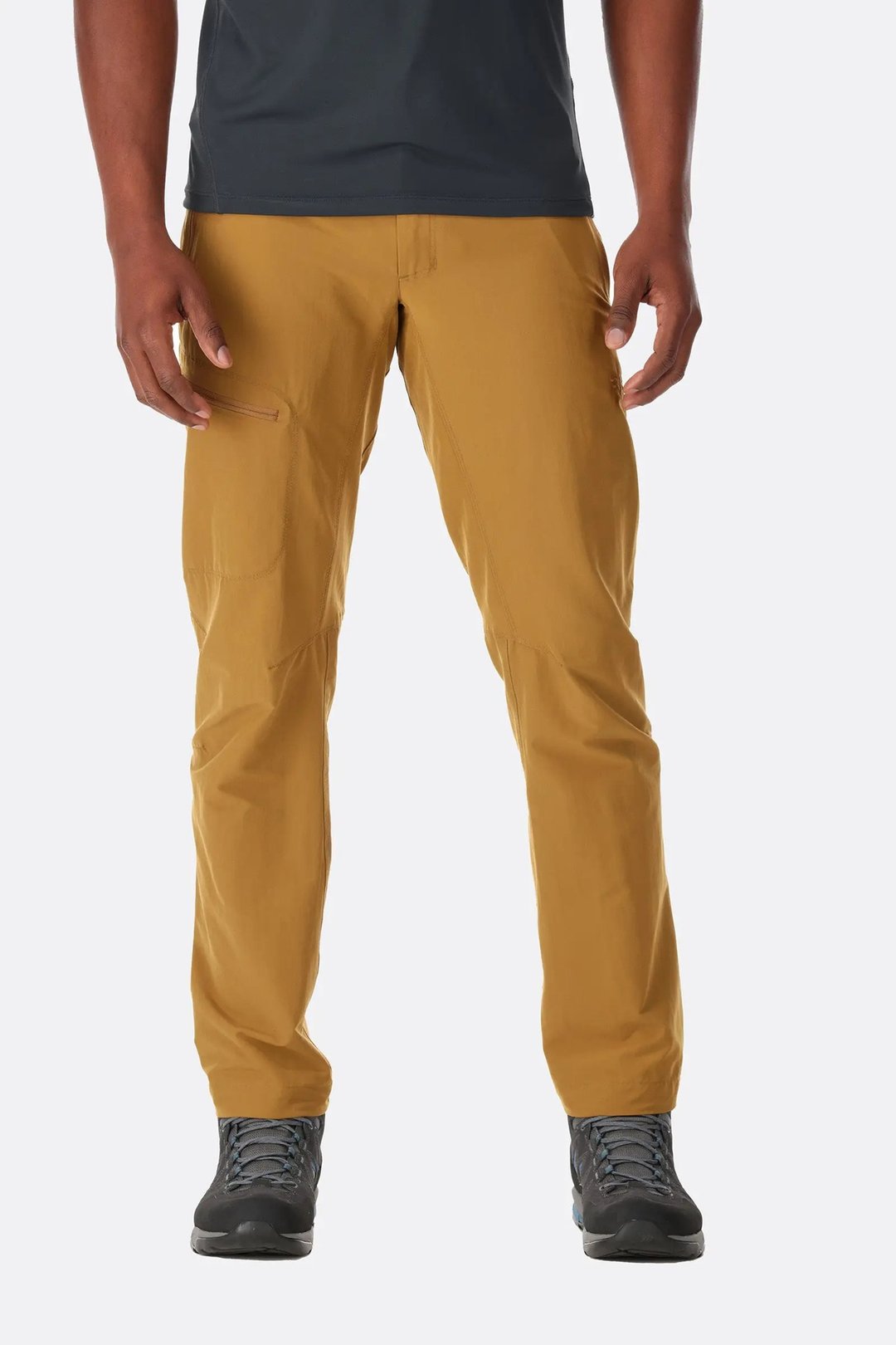 【RAB】Men's Incline Light Pants 登山弹性快干长裤 男 孜然棕 - 男装运动裤 - 聚酯纤维 橘色