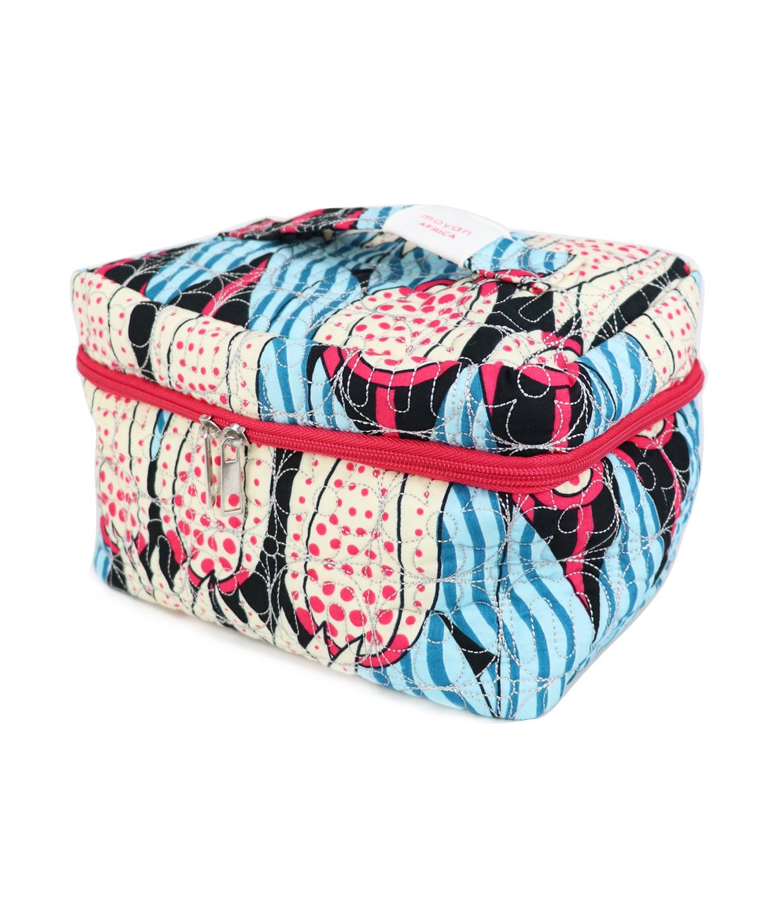Quilt Box Bag (WILL BLOOM SOOM) - 手提包/手提袋 - 聚酯纤维 白色
