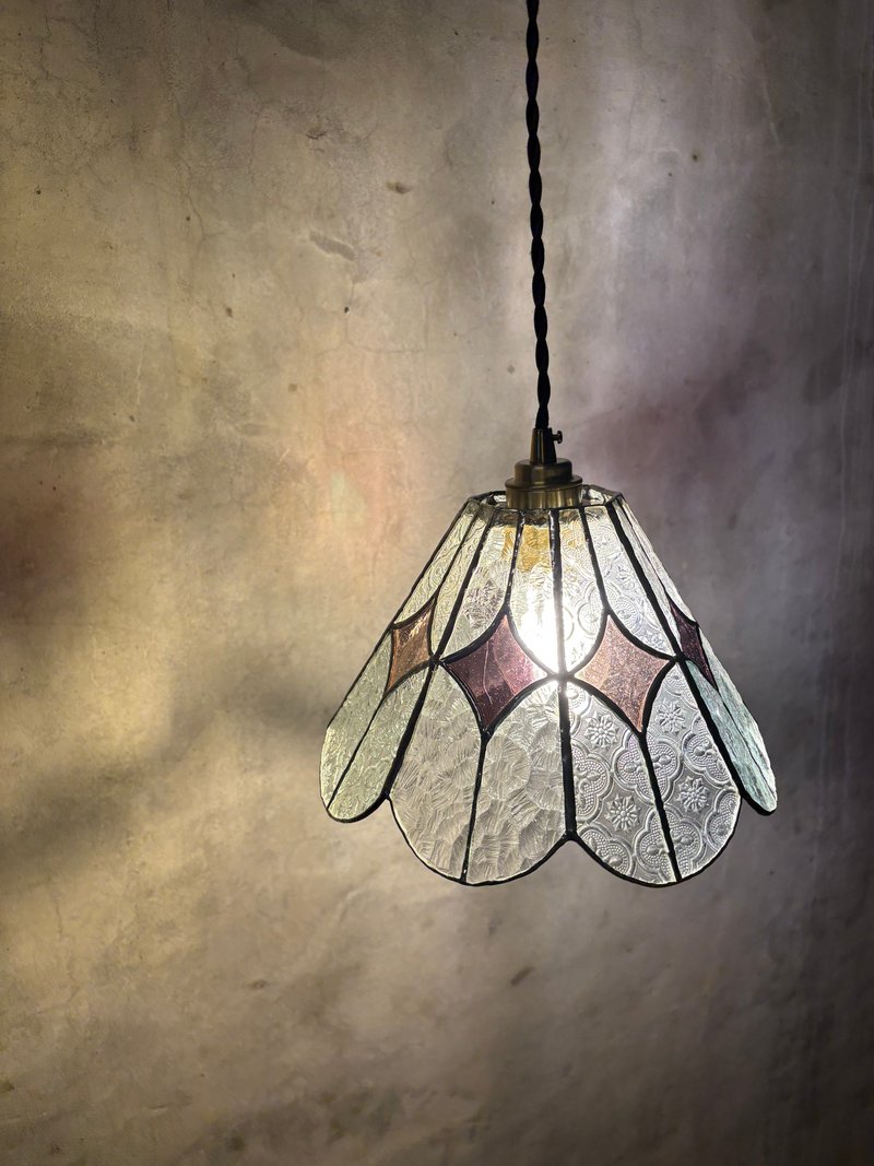 订制手工镶嵌玻璃灯 - 灯具/灯饰 - 玻璃 紫色