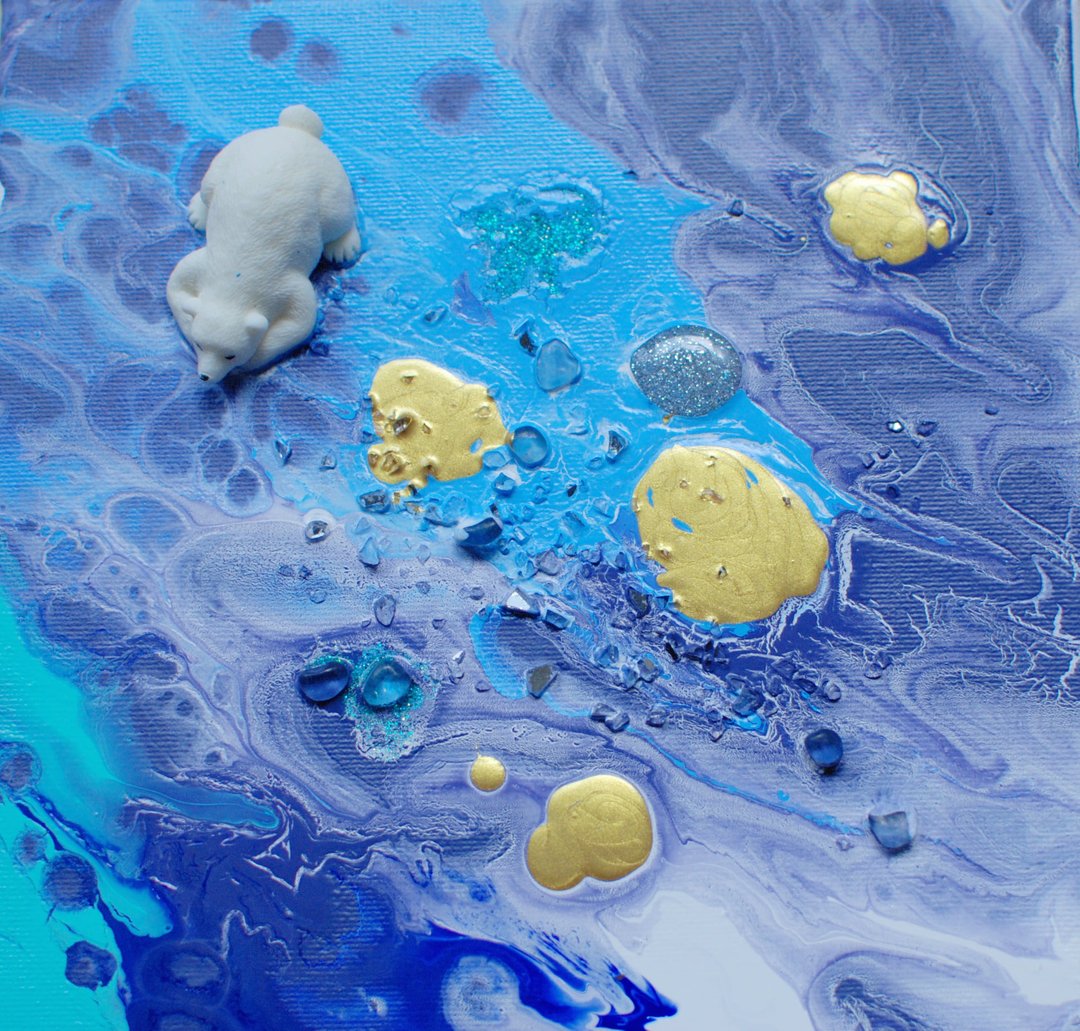 亲子压克力流动画体验 - 插画/绘画/写字 - 压克力 