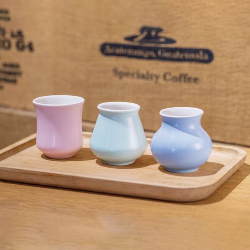 【年末下杀5折】作弊杯礼盒组-作弊杯/闻香杯/味觉杯 3款各一 - 其他杯子 - 其他材质 多色