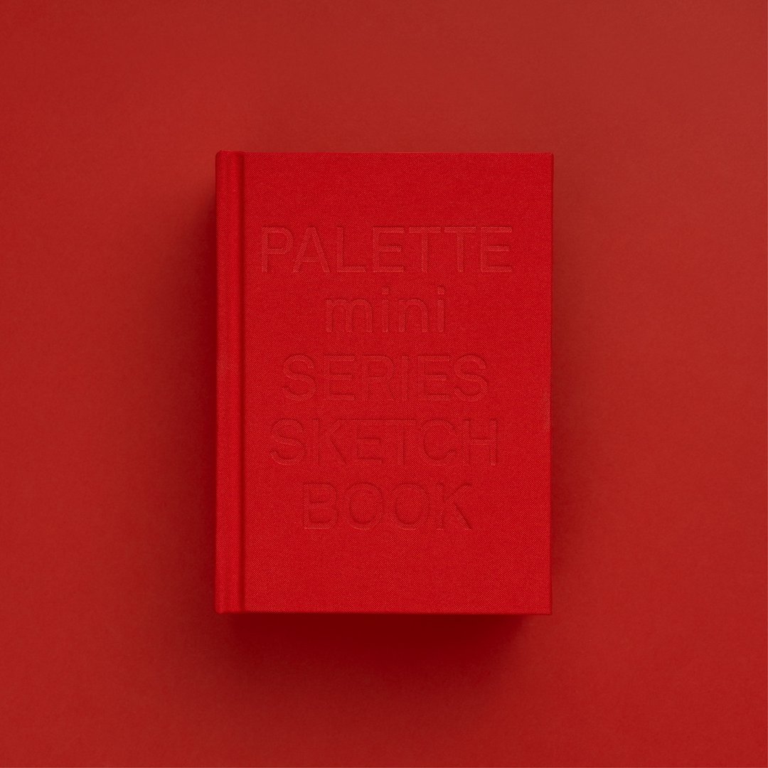 viction:ary PALETTE mini Series Sketchbook - 红色 - 笔记本/手帐 - 纸 红色
