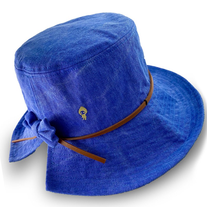 layoo蝴蝶帽大帽沿遮阳小脸神器登山露营必备 - 帽子 - 棉．麻 多色