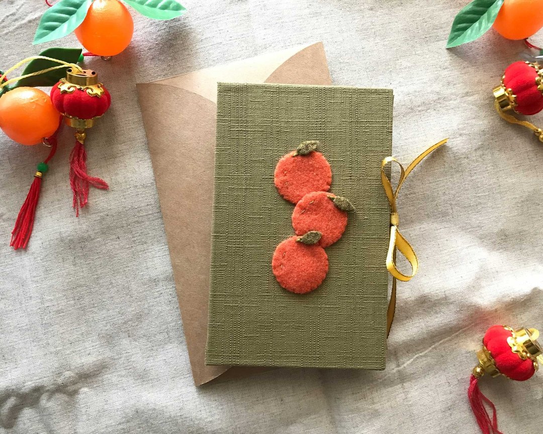 吉祥如意 手工卡片 贺年卡 | Happy New Year - 卡片/明信片 - 其他材质 多色