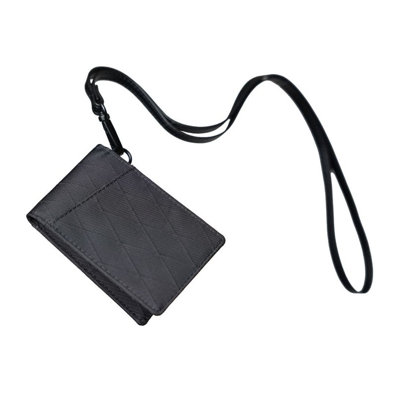 Bi-Fold Cardholder - 超薄、超轻防水卡包 - 皮夹/钱包 - 防水材质 黑色
