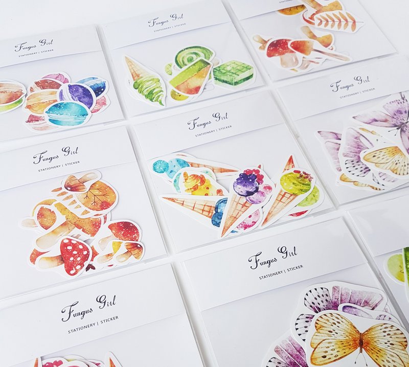 Goody Bag - 贴纸10款福袋 8折 + 全国包邮 - 贴纸 - 纸 多色