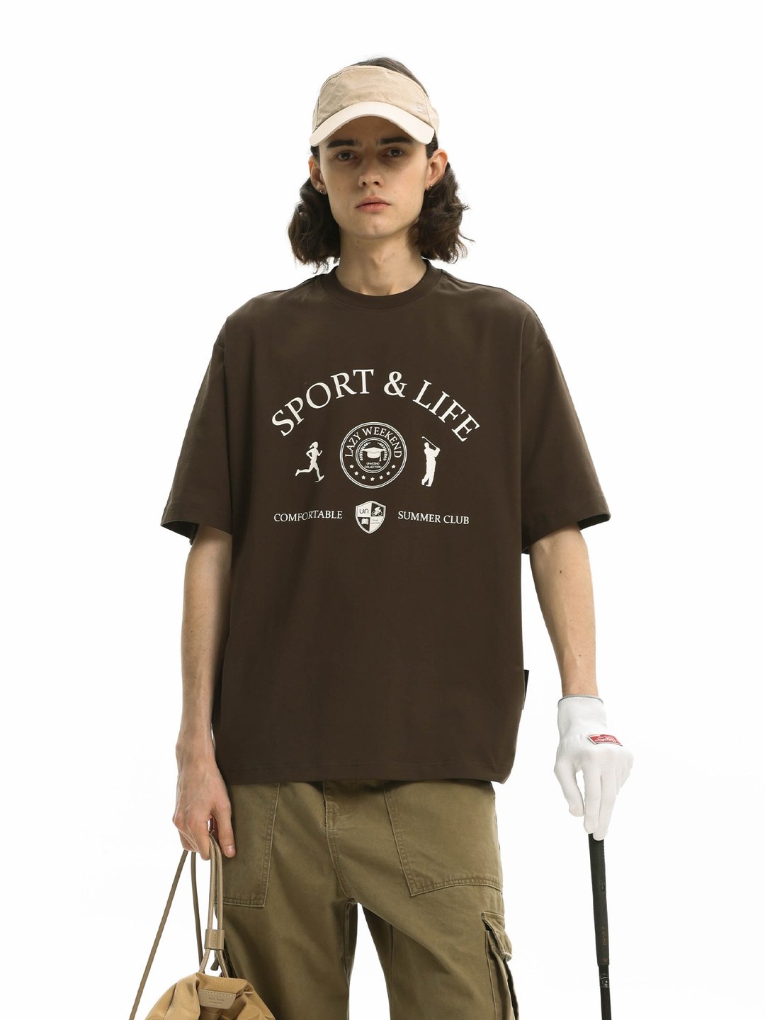 【防晒速干】Unvesno(UN) Sport&amp;Life系列 运动凉感抑菌短T - 男装上衣/T 恤 - 棉．麻 