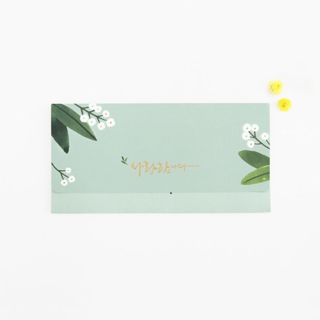 清炫才怡  佳音系列 万用信封夹 06. 爱 - 信封/信纸 - 塑料 白色