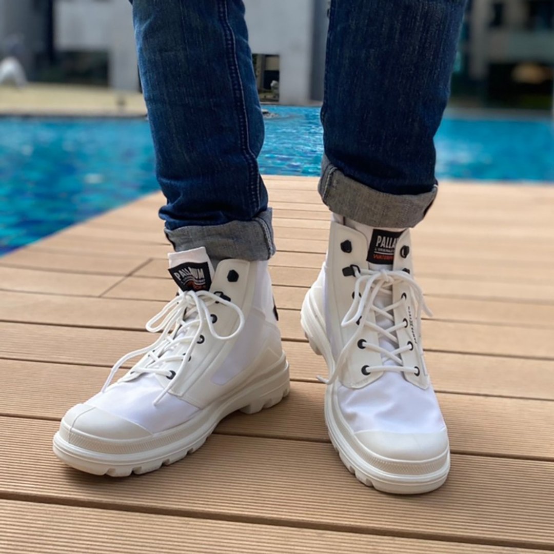 【限量绝版逸品】PALLADIUM ALL WEATHER 米其林联名防水靴 07040 - 雨鞋/雨靴 - 防水材质 多色
