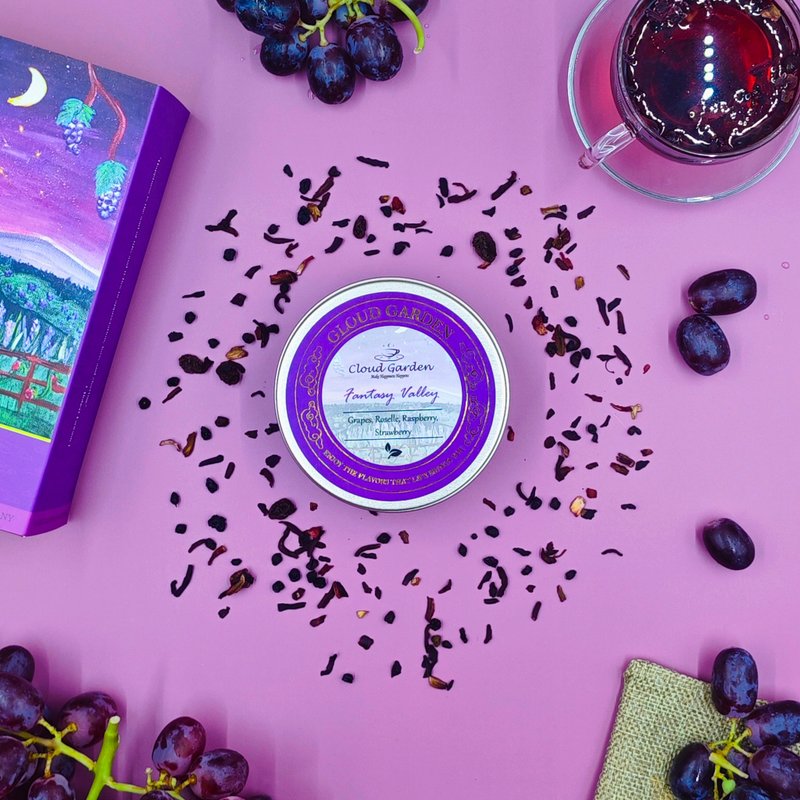 丰富花菁素 | 美容首选 | 梦幻酒庄 花果茶 - 茶 - 植物．花 