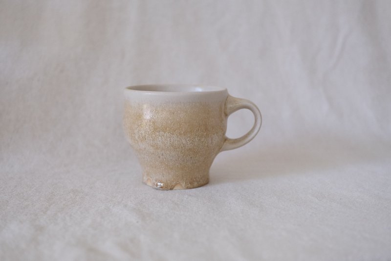 金褐野斑- 咖啡杯、把杯 - 咖啡杯/马克杯 - 陶 