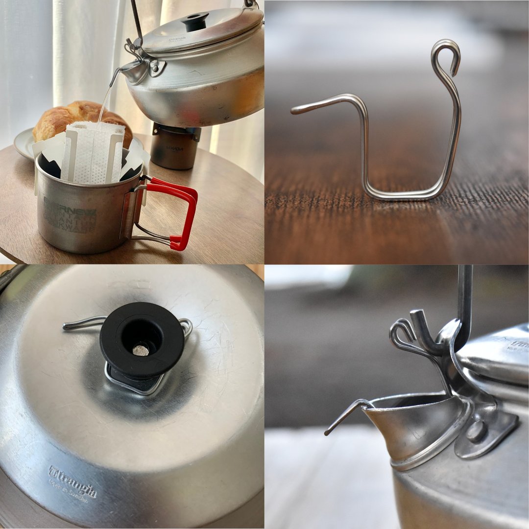 Trangia 水壶用不锈钢喷嘴 cd-trangiaS - 露营用品 - 其他金属 银色