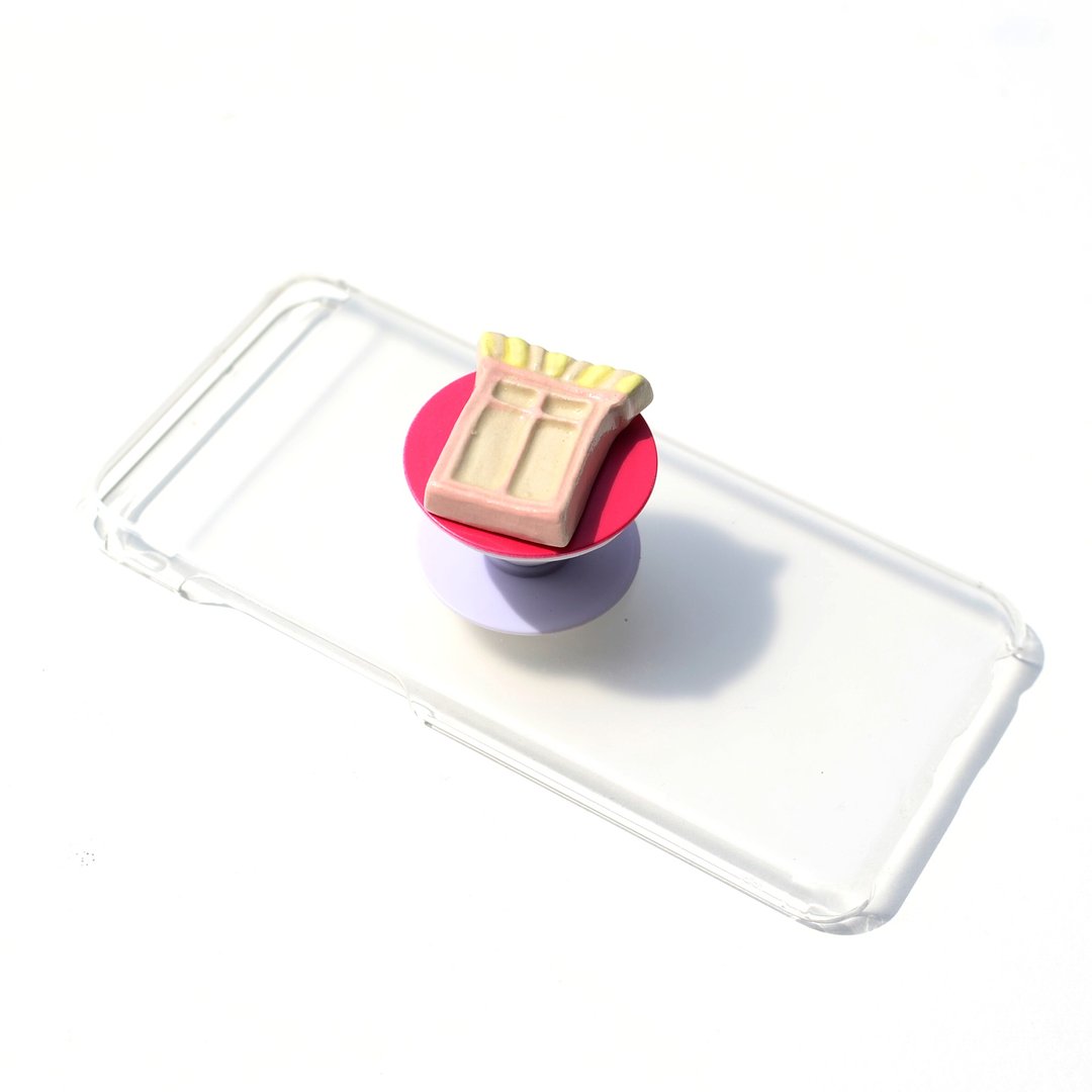 Griptok_windoe_pink - 花瓶/陶器 - 陶 红色