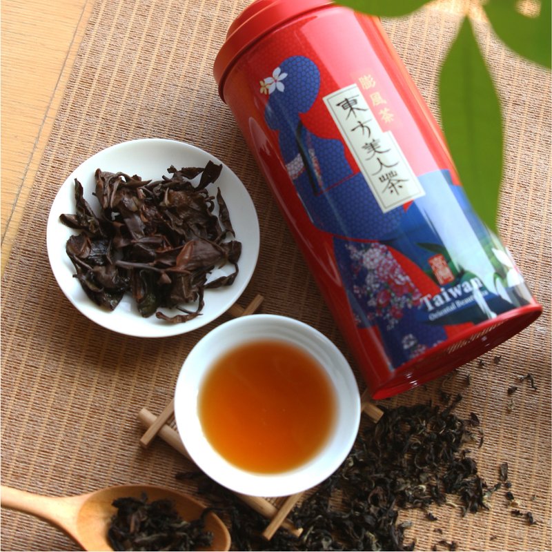 东方美人茶 白毫乌龙 椪风茶 蜒仔茶 蜜香乌龙 75g - 茶 - 其他材质 咖啡色