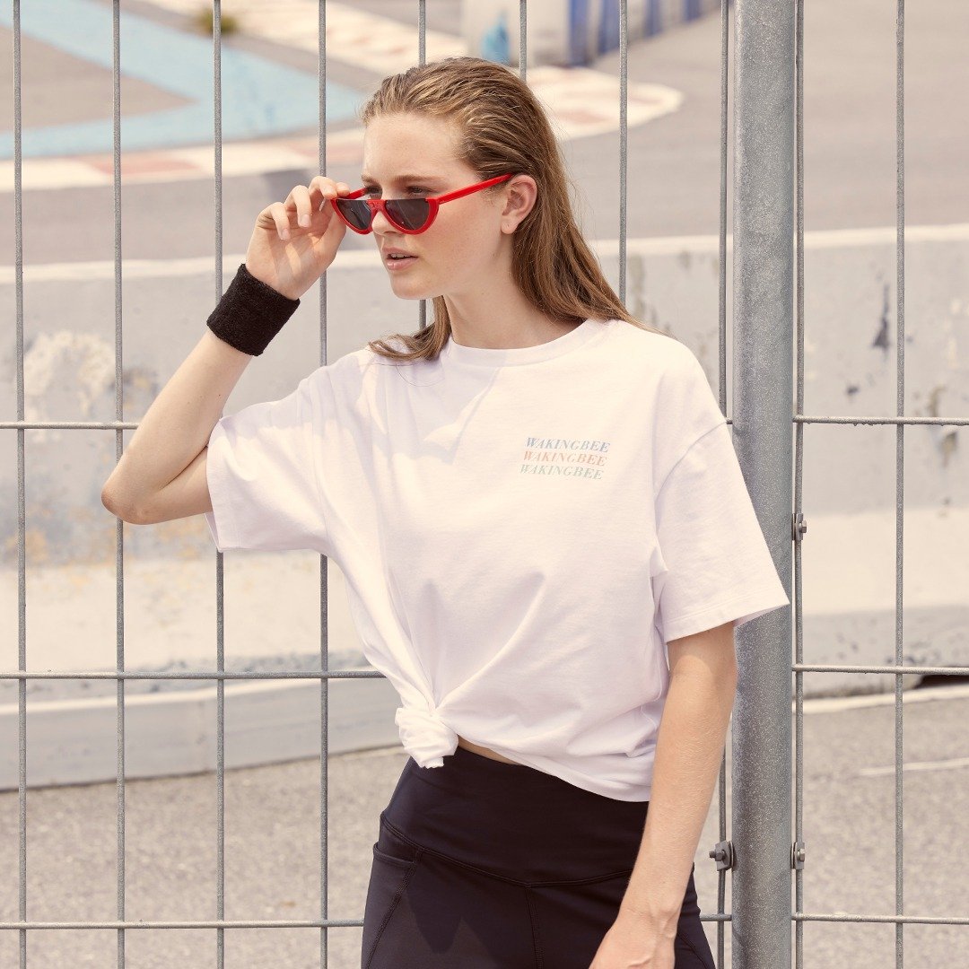 WB T-Shirt - Self Love - 女装运动衣 - 棉 白色