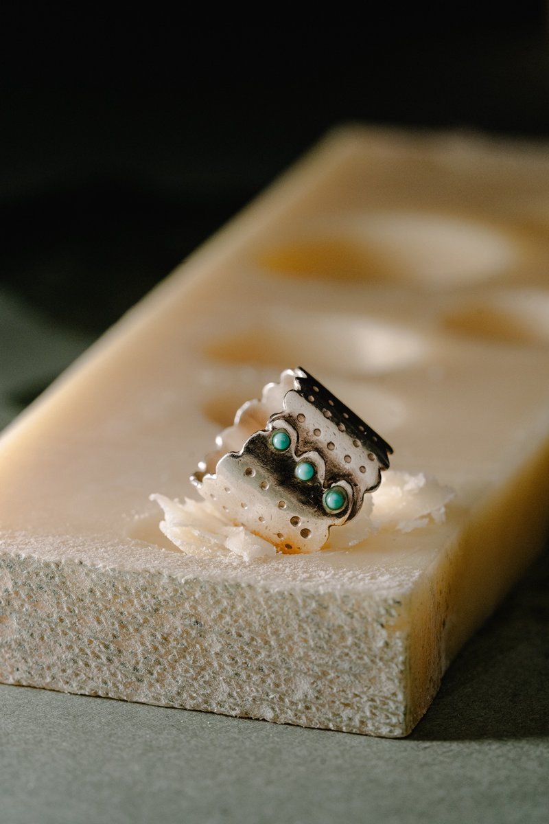 CRACKER ring - 戒指 - 银 